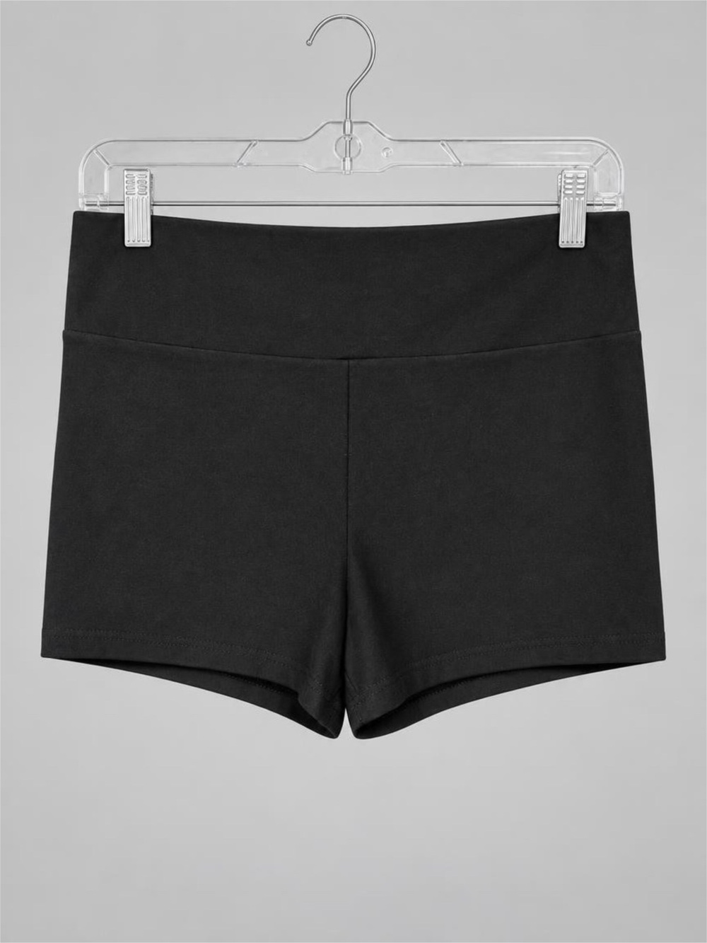 No Boundaries Black Women's Short Bike Shorts - L/XL